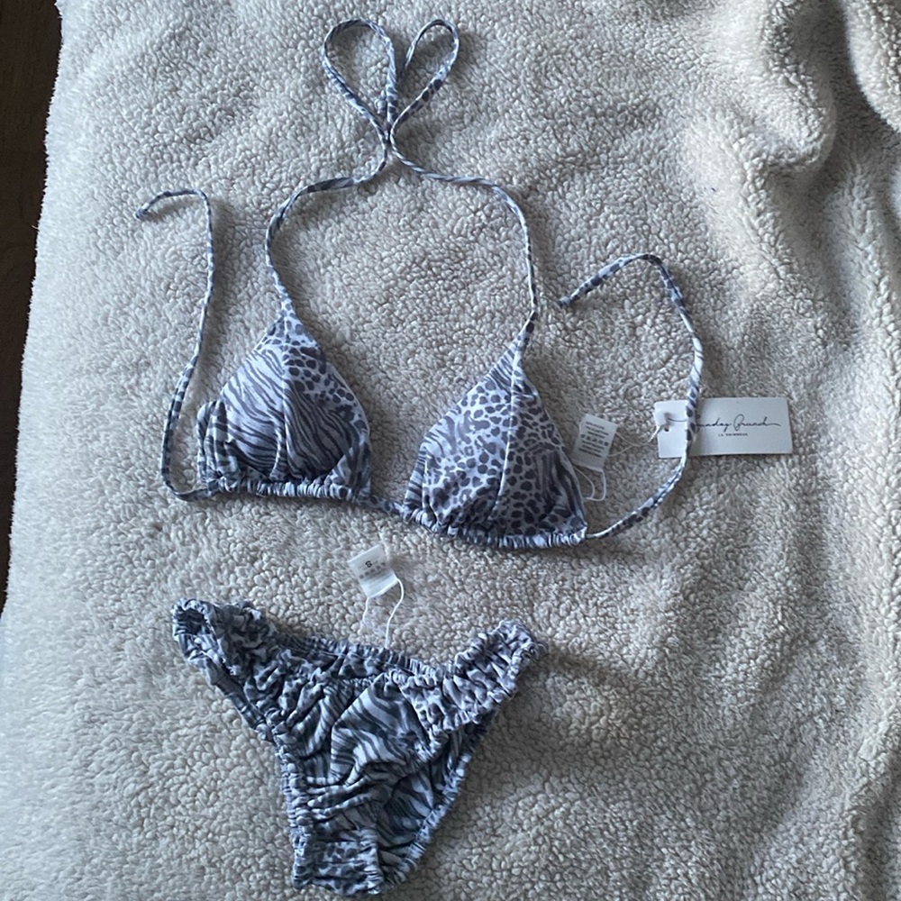 Grey bikini set